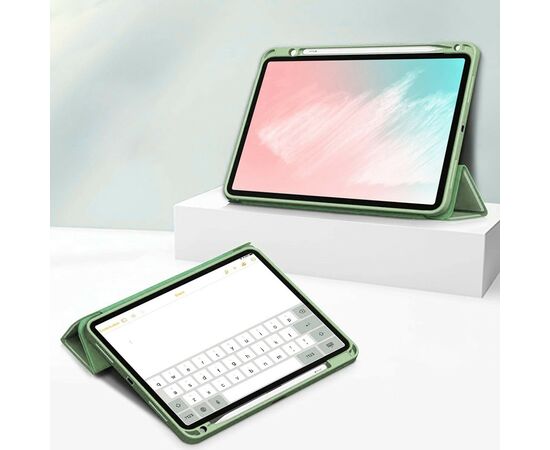Чехол для планшета BeCover Direct Charge Pen Apple iPad Pro 12.9 2020/21/22 Green (706591), изображение 4 Чехол для планшета BeCover Direct Charge Pen Apple iPad Pro 12.9 2020/21/22 Green (706591), изображение 4