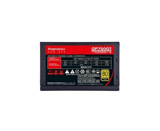 Блок питания Segotep 750W (SG-750G), изображение 3 Блок питания Segotep 750W (SG-750G), изображение 3