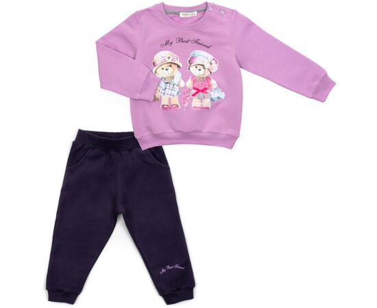 Набор детской одежды Breeze с мишками (16102-104G-purple)