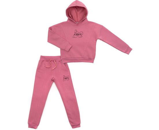 Спортивний костюм Breeze з капюшоном (16467-164G-pink)
