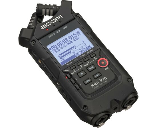 Цифровий диктофон ZOOM H4n PRO BLK (286071), зображення 5 Цифровий диктофон ZOOM H4n PRO BLK (286071), зображення 5