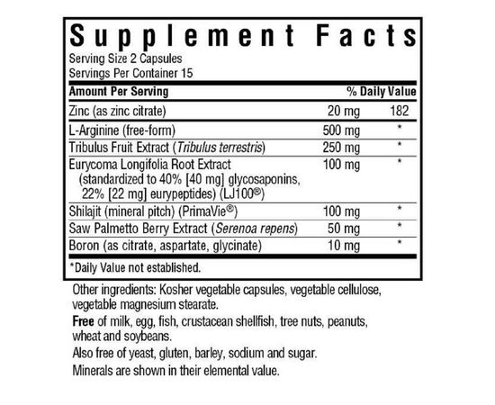 Витаминно-минеральный комплекс Bluebonnet Nutrition Комплекс Для Него, Intimate Essentials For Him, Testosterone (BLB4000), изображение 2 Витаминно-минеральный комплекс Bluebonnet Nutrition Комплекс Для Него, Intimate Essentials For Him, Testosterone (BLB4000), изображение 2