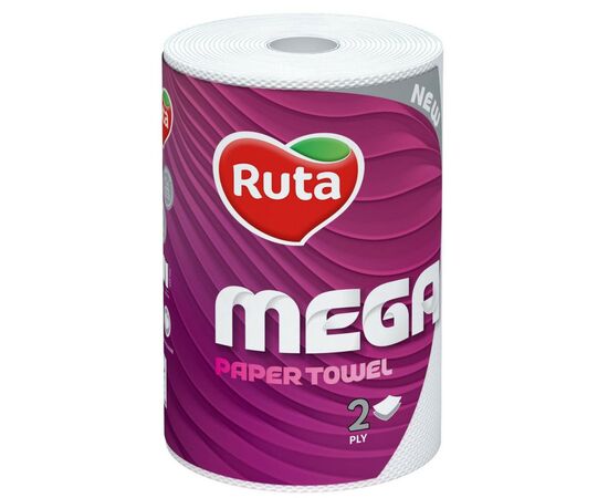 Паперові рушники Ruta Mega 2 шари 1 шт. (4820202893653)