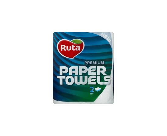 Бумажные полотенца Ruta Premium 2 слоя 2 шт. (4820202893738)