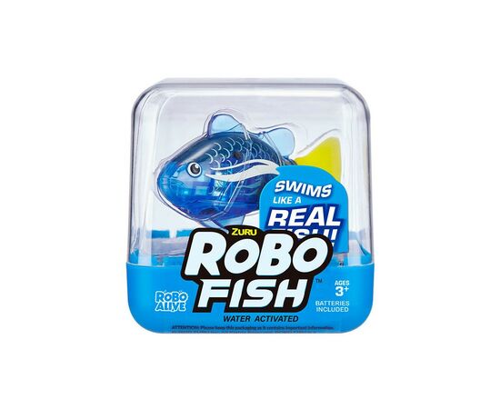 Интерактивная игрушка Pets & Robo Alive Роборыбка синяя (7125SQ1-2), изображение 2 Интерактивная игрушка Pets & Robo Alive Роборыбка синяя (7125SQ1-2), изображение 2