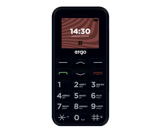 Мобильный телефон Ergo R181 Black