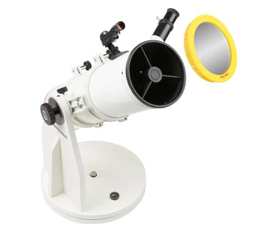 Телескоп Bresser Messier 5" Dobson Solar с солнечным фильтром (926265), изображение 2 Телескоп Bresser Messier 5" Dobson Solar с солнечным фильтром (926265), изображение 2