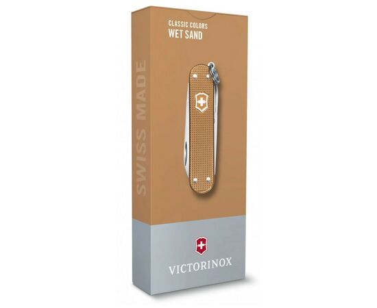 Нож Victorinox Classic SD Alox Colors Wet Sand (0.6221.255G), изображение 4 Нож Victorinox Classic SD Alox Colors Wet Sand (0.6221.255G), изображение 4