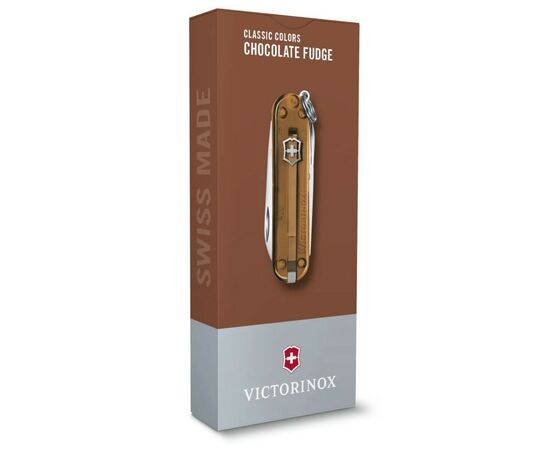 Нож Victorinox Classic SD Colors Chocolate Fudge (0.6223.T55G), изображение 4 Нож Victorinox Classic SD Colors Chocolate Fudge (0.6223.T55G), изображение 4