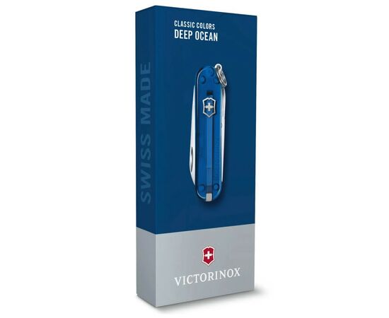 Нож Victorinox Classic SD Colors Deep Ocean (0.6223.T2G), изображение 4 Нож Victorinox Classic SD Colors Deep Ocean (0.6223.T2G), изображение 4