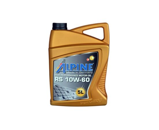 Моторное масло Alpine 10W-60 RS 5л (0205-5)