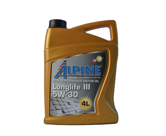 Моторное масло Alpine 5W-30 Longlife III 4л (0285-4)