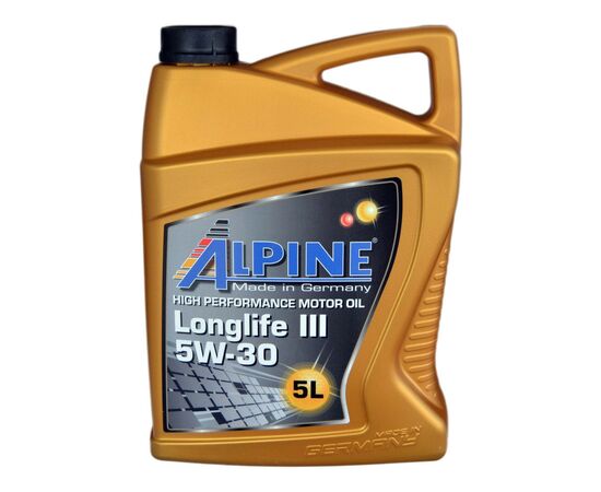 Моторное масло Alpine 5W-30 Longlife III 5л (0285-5)