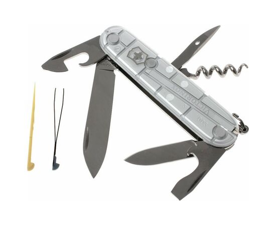 Нож Victorinox Spartan Transparent Silver (1.3603.T7), изображение 2 Нож Victorinox Spartan Transparent Silver (1.3603.T7), изображение 2