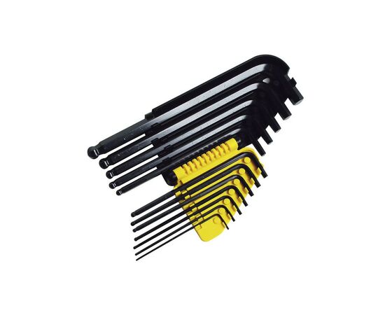 Набор инструментов Stanley ключей шестигранных, 12 шт, 1/16 - 3/8 (0-69-257), изображение 2