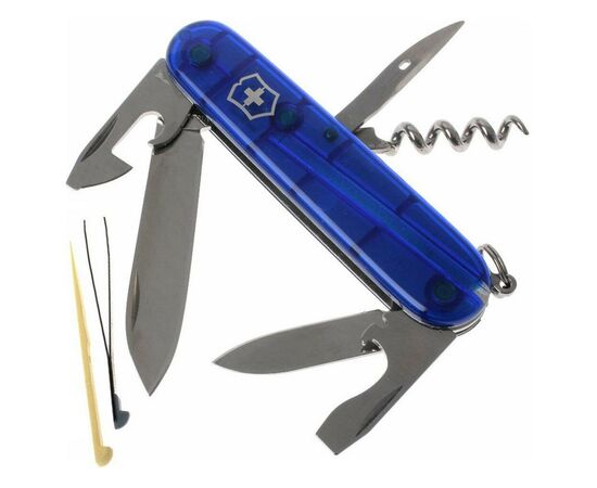 Нож Victorinox Spartan Transparent Blue (1.3603.T2), изображение 2 Нож Victorinox Spartan Transparent Blue (1.3603.T2), изображение 2