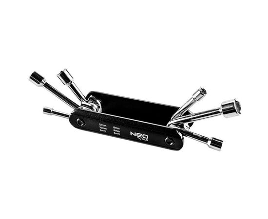 Набір інструментів Neo Tools ключів торцевих 5, 6, 8, 9, 10, 12 мм (09-570)