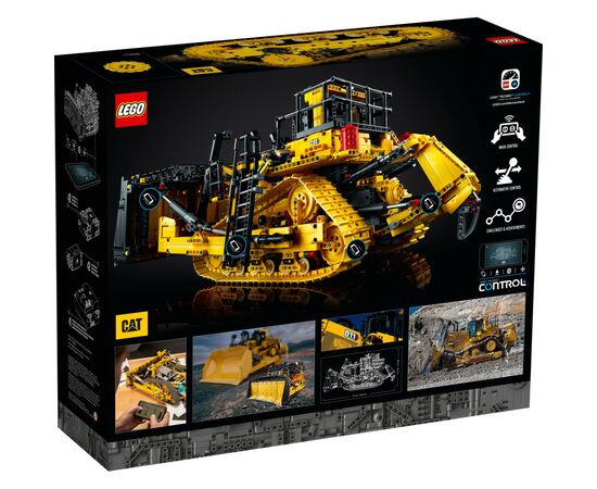 Конструктор LEGO Technic Бульдозер Cat D11 із керуванням з додатка 3854 детал (42131), зображення 8 Конструктор LEGO Technic Бульдозер Cat D11 із керуванням з додатка 3854 детал (42131), зображення 8