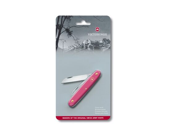 Нож Victorinox Floral Matt Pink Blister (3.9050.53B1), изображение 2 Нож Victorinox Floral Matt Pink Blister (3.9050.53B1), изображение 2