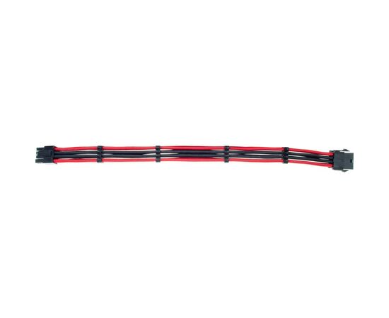 Кабель Qube для блока питания QUBE 6+2P VGA Black-Red (QBW8PBR)