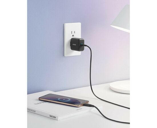 Зарядное устройство Anker PowerPort III 25W PPS USB-C (Black) (A2058G11), изображение 2 Зарядное устройство Anker PowerPort III 25W PPS USB-C (Black) (A2058G11), изображение 2