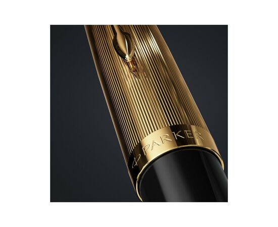Ручка шариковая Parker PARKER 51 Premium Black GT BP (57 032), изображение 4 Ручка шариковая Parker PARKER 51 Premium Black GT BP (57 032), изображение 4