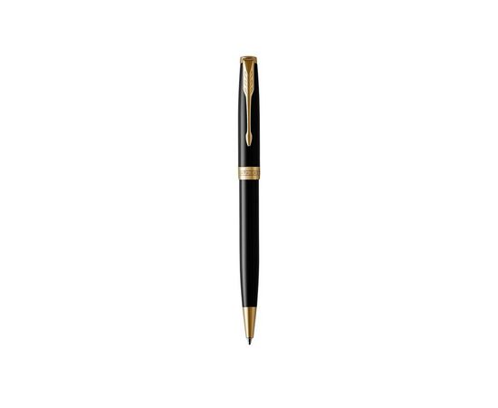Ручка шариковая Parker SONNET 17 Black Lacquer GT BP (86 032)