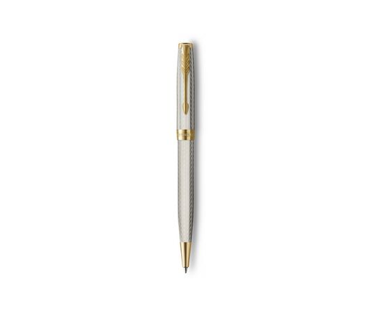 Ручка шариковая Parker SONNET 17 Silver Mistral GT BP (88 632)