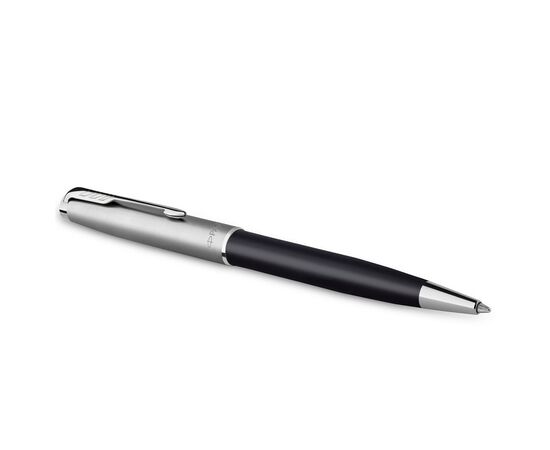 Ручка шариковая Parker SONNET 17 Essentials Metal Black Lacquer CT BP (83 532), изображение 2 Ручка шариковая Parker SONNET 17 Essentials Metal Black Lacquer CT BP (83 532), изображение 2