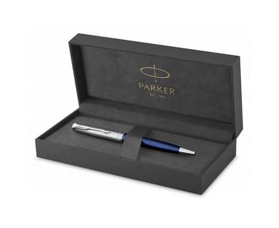 Ручка шариковая Parker SONNET 17 Essentials Metal Blue Lacquer CT BP (83 732), изображение 3 Ручка шариковая Parker SONNET 17 Essentials Metal Blue Lacquer CT BP (83 732), изображение 3