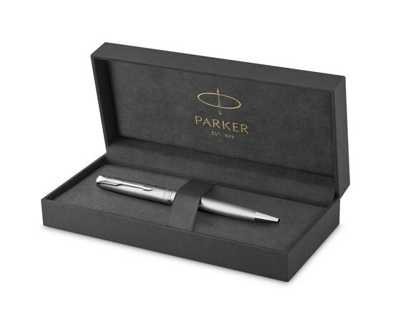 Ручка кулькова Parker SONNET 17 Essentials Stainless Steel CT BP (83 832), зображення 3 Ручка кулькова Parker SONNET 17 Essentials Stainless Steel CT BP (83 832), зображення 3