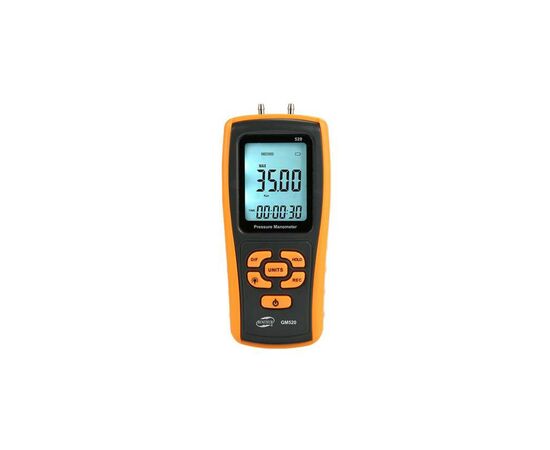Манометр Benetech диференціальний, USB (GM520)