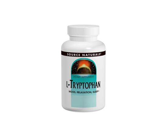Амінокислота Source Naturals L-Триптофан 500мг, 120 капсул (SN1985)