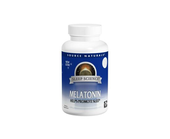 Аминокислота Source Naturals Мелатонин 3мг, Sleep Science, 120 таблеток быстрого действи (SN0066)