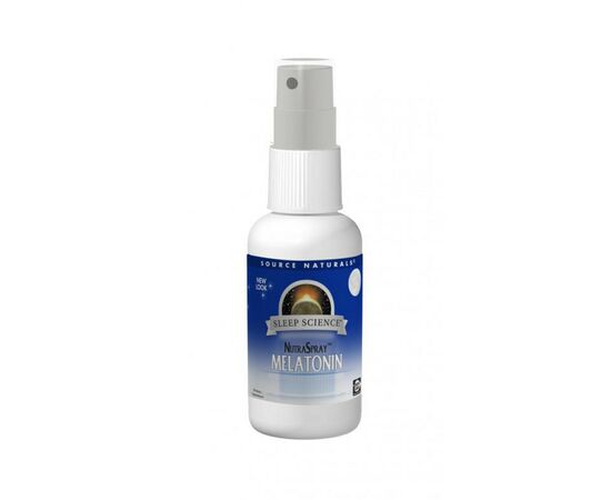 Аминокислота Source Naturals Спрей для Легкого Засыпания на Основе Мелатонина, Вкус (SNS-00328)