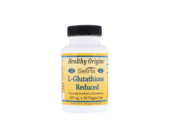 Аминокислота Healthy Origins L-Глутатион 500мг, Setria, 60 капсул (HO41336)