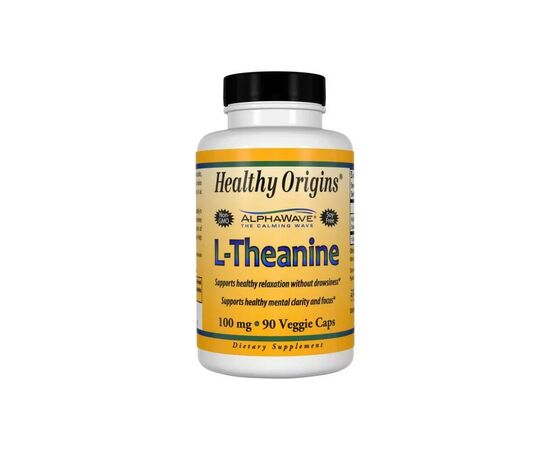 Аминокислота Healthy Origins Теанин 100мг, 90 гелевых капсул (HO17002)
