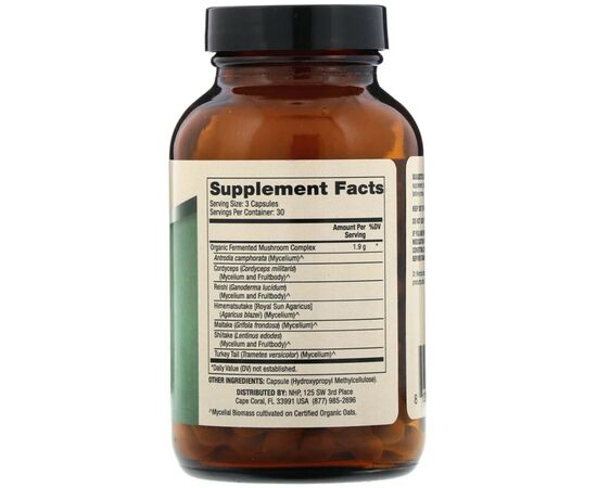 Трави Dr. Mercola Комплекс ферментованих Грибов, Fermented Mushroom Complex, 9 (MCL-01458), зображення 2 Трави Dr. Mercola Комплекс ферментованих Грибов, Fermented Mushroom Complex, 9 (MCL-01458), зображення 2