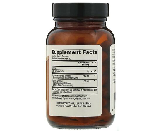 Трави Dr. Mercola Куркума ферментована, Fermented Turmeric, 60 капсул (MCL-03236), зображення 2 Трави Dr. Mercola Куркума ферментована, Fermented Turmeric, 60 капсул (MCL-03236), зображення 2