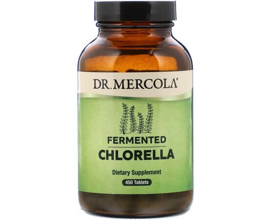 Травы Dr. Mercola Ферментированная Хлорелла, Fermented Chlorella, 450 таблето (MCL-01585)