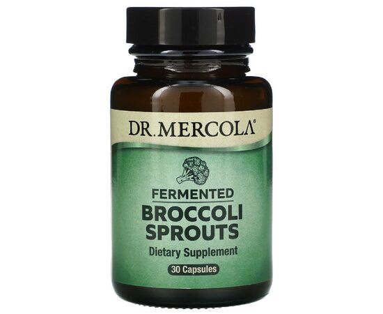 Трави Dr. Mercola Ферментовані паростки Брокколі, Fermented Broccoli Sprouts, (MCL-01776)