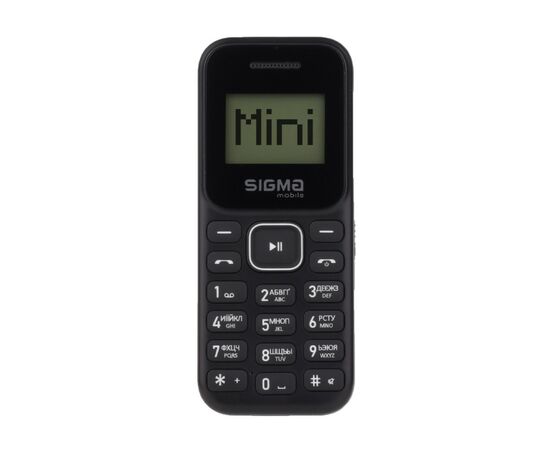 Мобильный телефон Sigma X-style 14 MINI Black (4827798120712)
