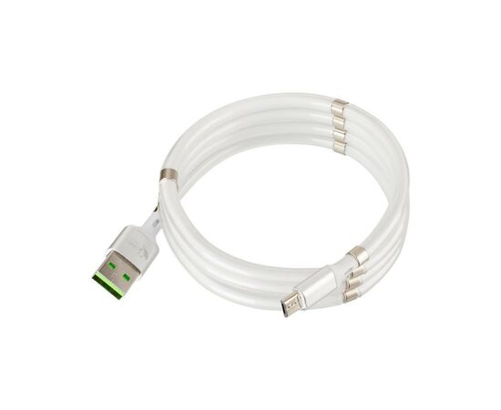 Дата кабель USB 2.0 AM to Micro 5P KZ-UC001m Super White Krazi (00000079673), изображение 2 Дата кабель USB 2.0 AM to Micro 5P KZ-UC001m Super White Krazi (00000079673), изображение 2