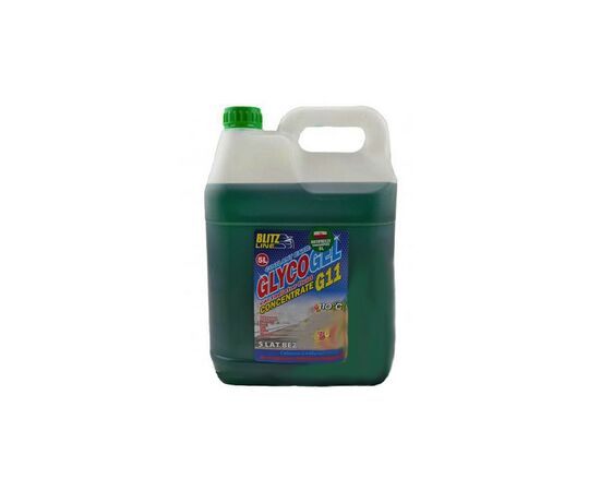 Антифриз Blitz Line концентрат Glycogel G11 -80C зел, 5л (5,8кг.) (28876)