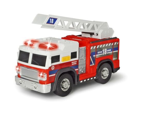 Спецтехника Dickie Toys Пожарная машина Спасатели с выдвижной лестницей, со звуком и (3306016)