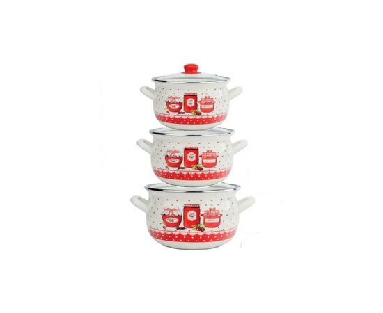 Набор посуды Gusto Пряности 2,1л/3,1л/4л GT-T-3-S (90318)