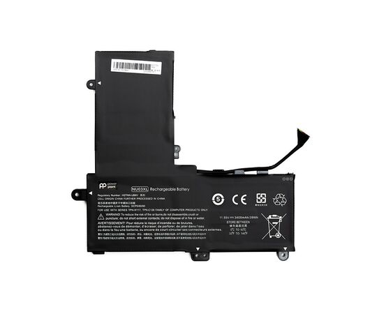 Акумулятор до ноутбука HP Pavilion X360 11-u (NU03XL) 11.55V 3400mAh PowerPlant (NB461721)