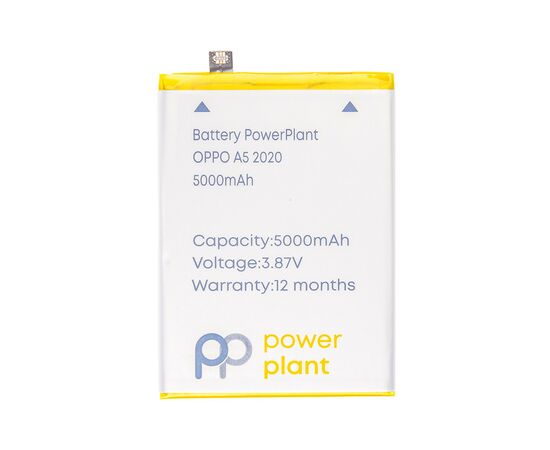 Акумуляторна батарея для телефону PowerPlant OPPO A5 2020 (BLP673) 5000mAh (SM130528)