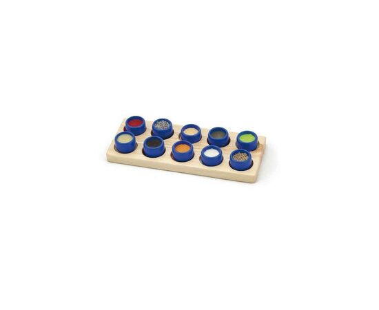 Развивающая игрушка Viga Toys Тактильный сортер Фактуры (58483)
