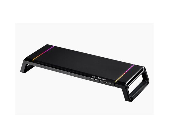Підставка до монітора 2E GAMING, USB hub, backlight / RGB, Black (2E-CPG-007-BK)